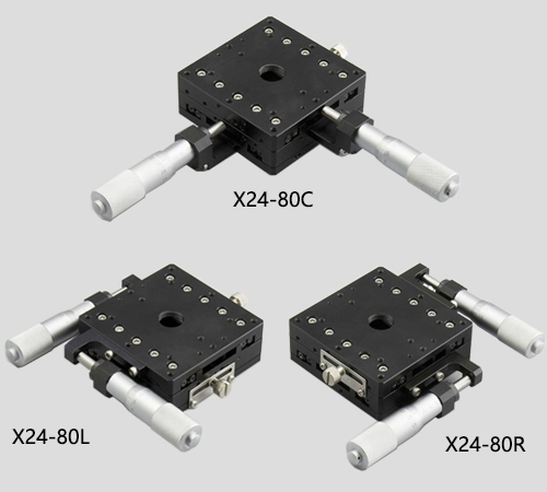 Two dimensional linear slider X24-80