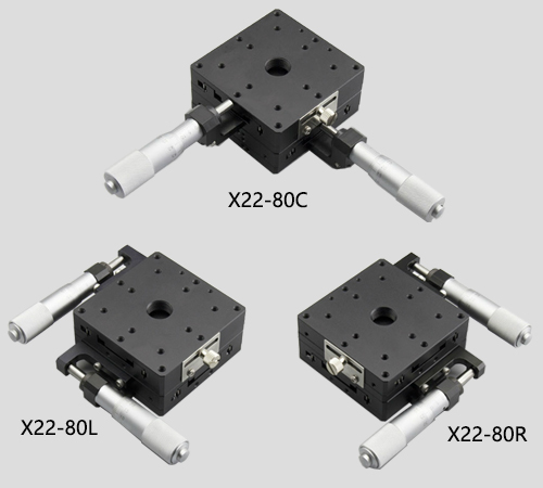 Two dimensional linear slider X22-80